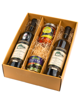 Víno z Kobylí Dárková sada vín s delikatesami X